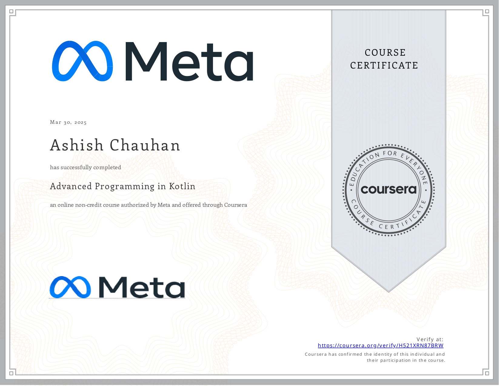 HTML & CSS Certification